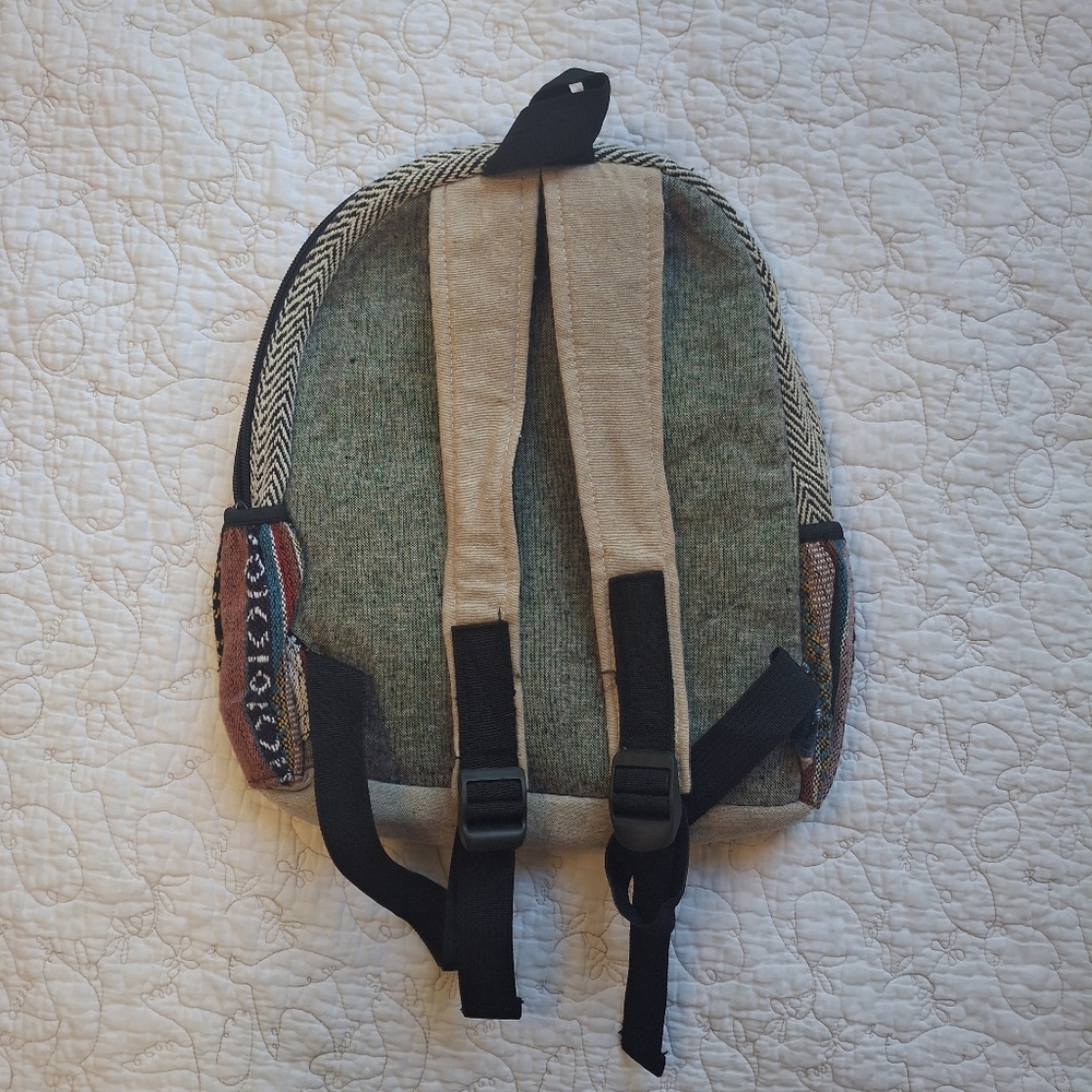 Himalayan Hemp Turtle Mini Backpack - image 5